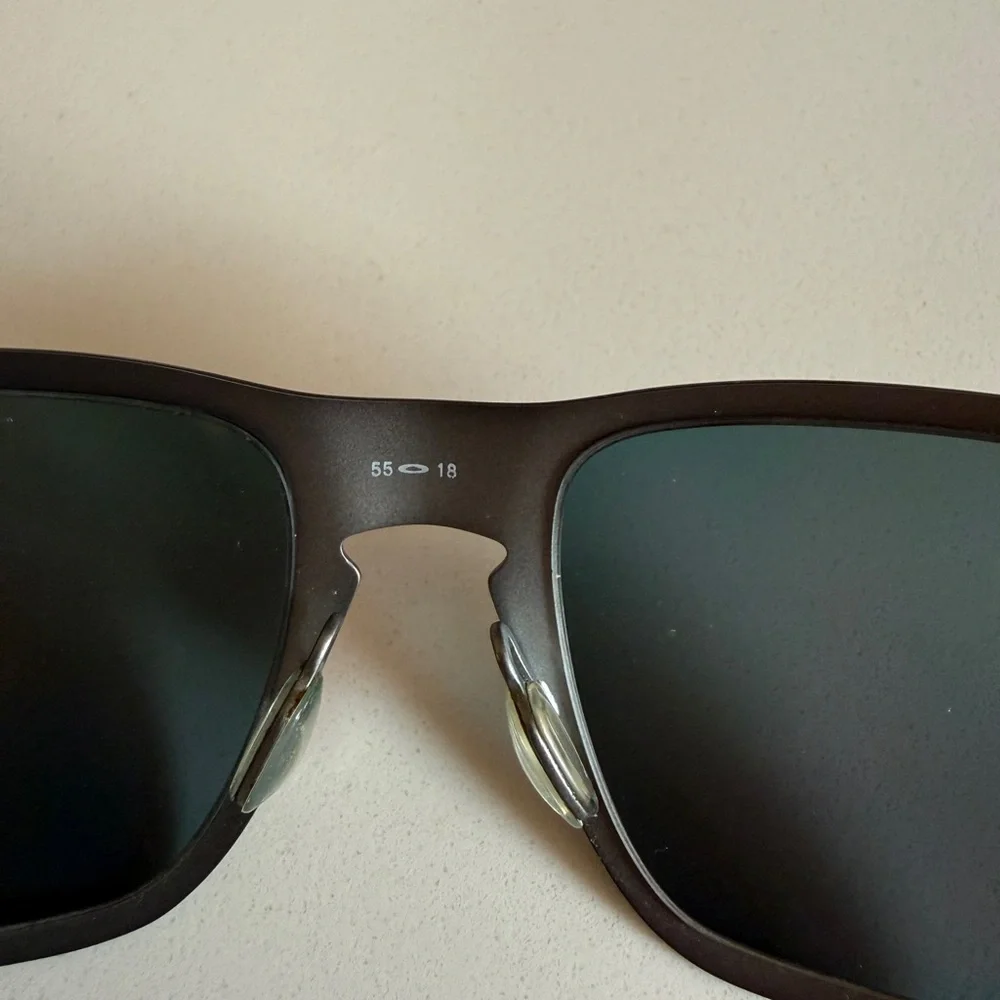 Oakley Holbrook™ Metal Matte Gunmetal Frame with Prizm Ruby Polarized Lenses